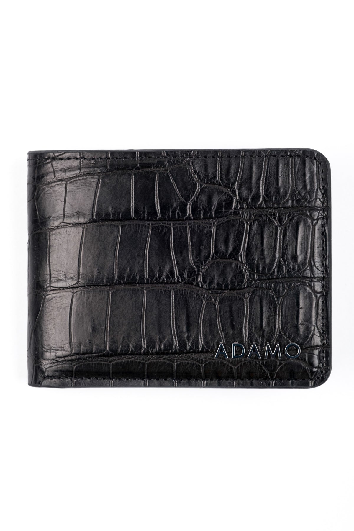 Black Crocodile Leather Wallet
