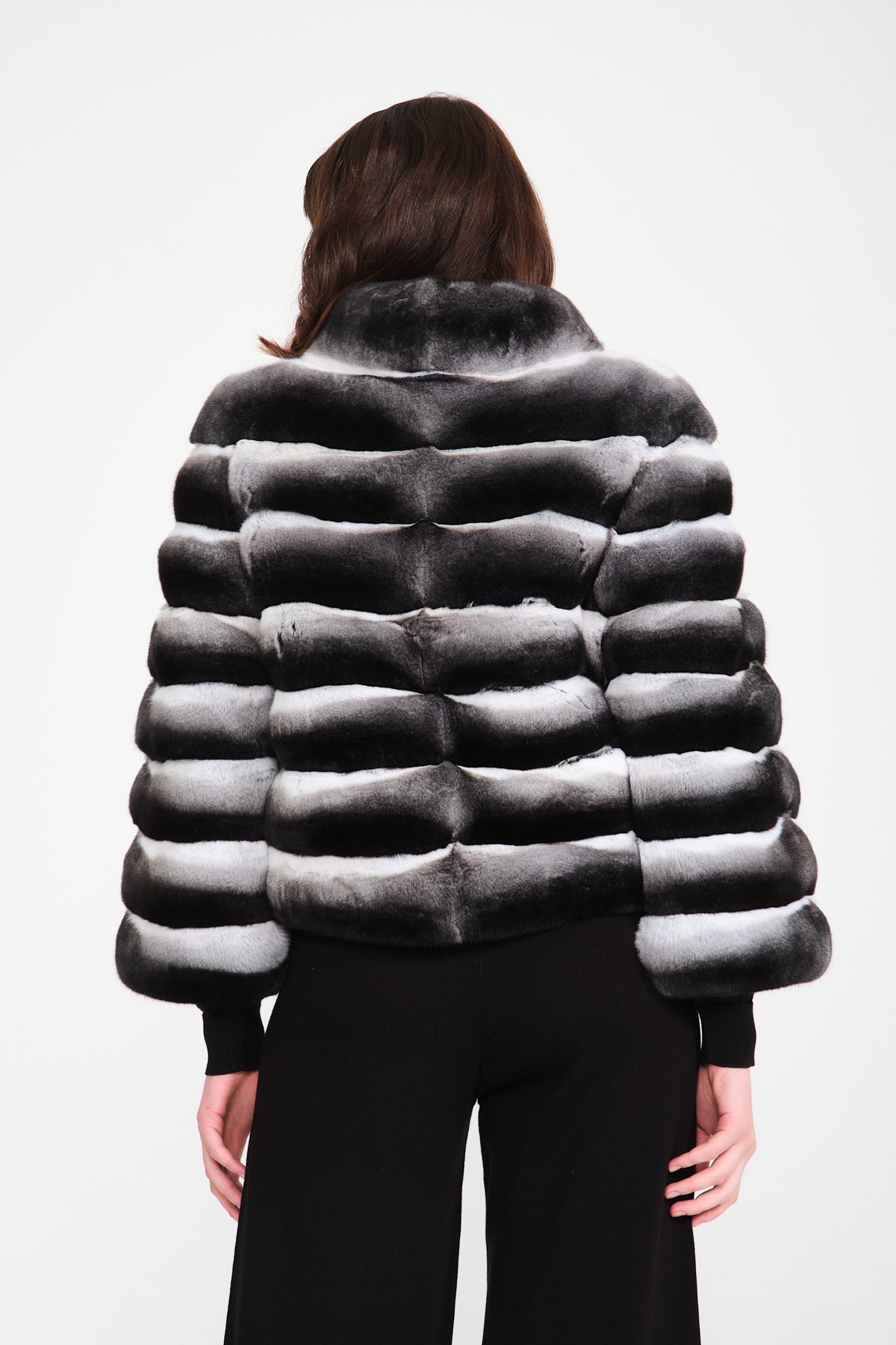Natural Chinchilla Fur Coat