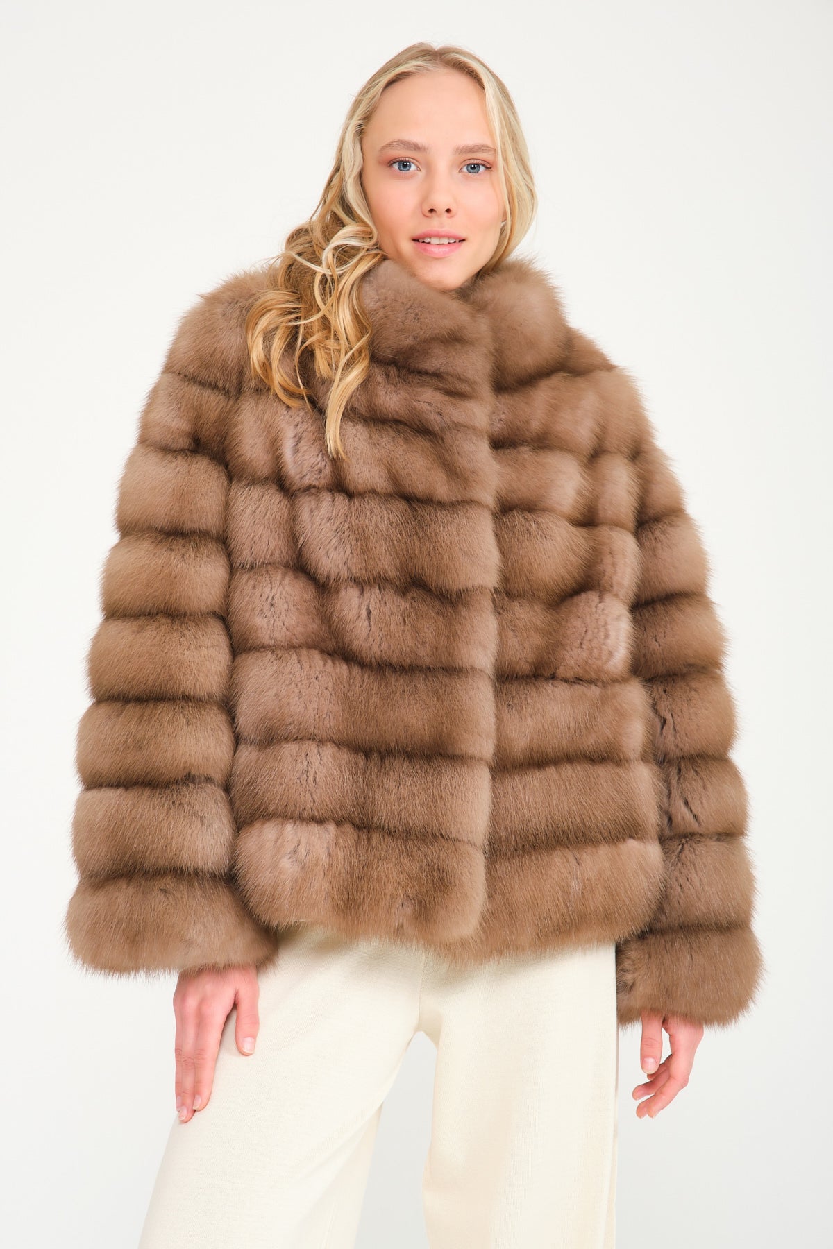 Excellent Designer Finsher Sable Fur Coat Jacket Men Custom Made Thick Soft  Brown - Buy Finsher Sable Fur Coat,Fur Coat Jacket Men,Sable Fur Coat