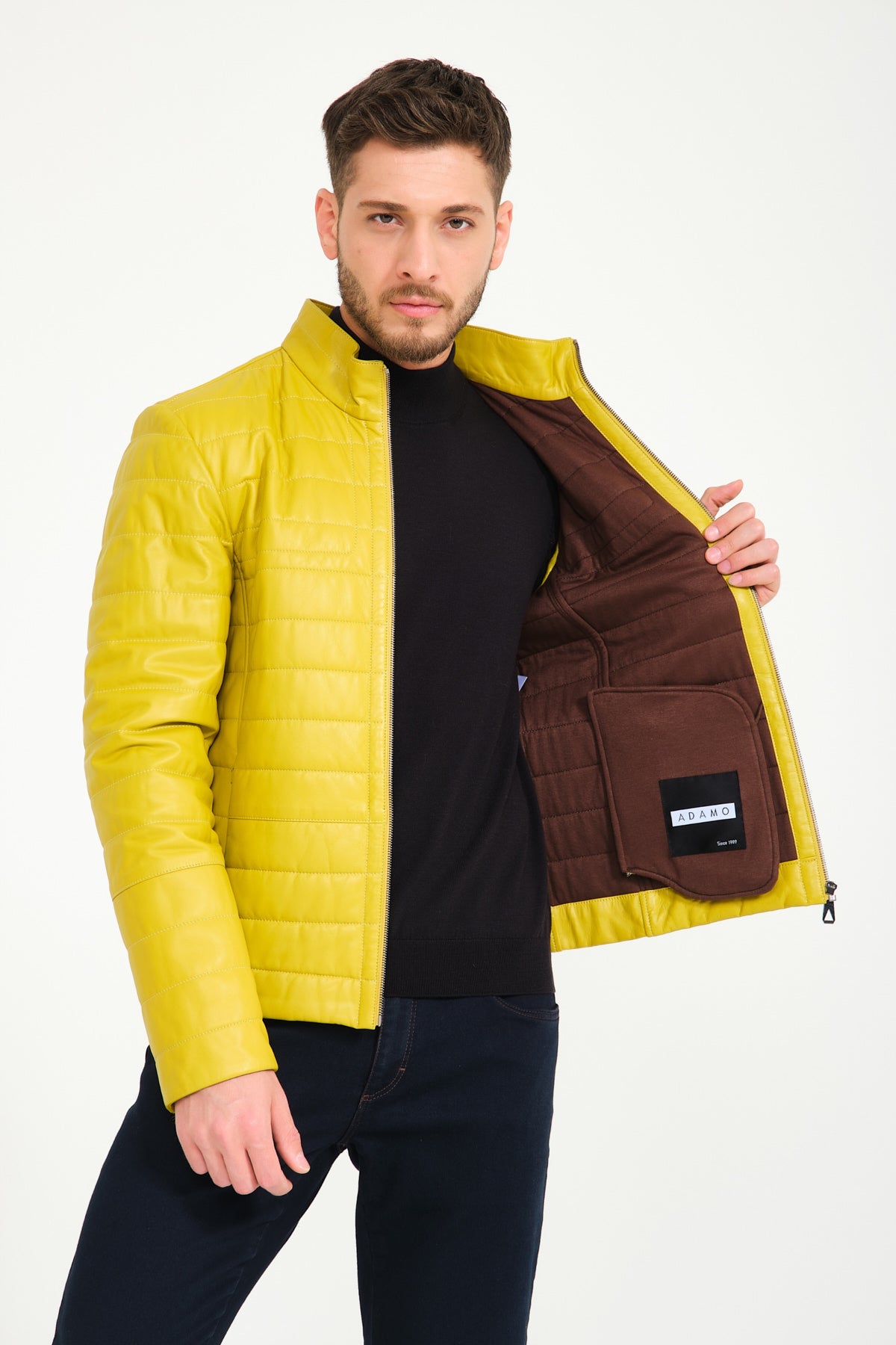 Jacket on sale mustard colour