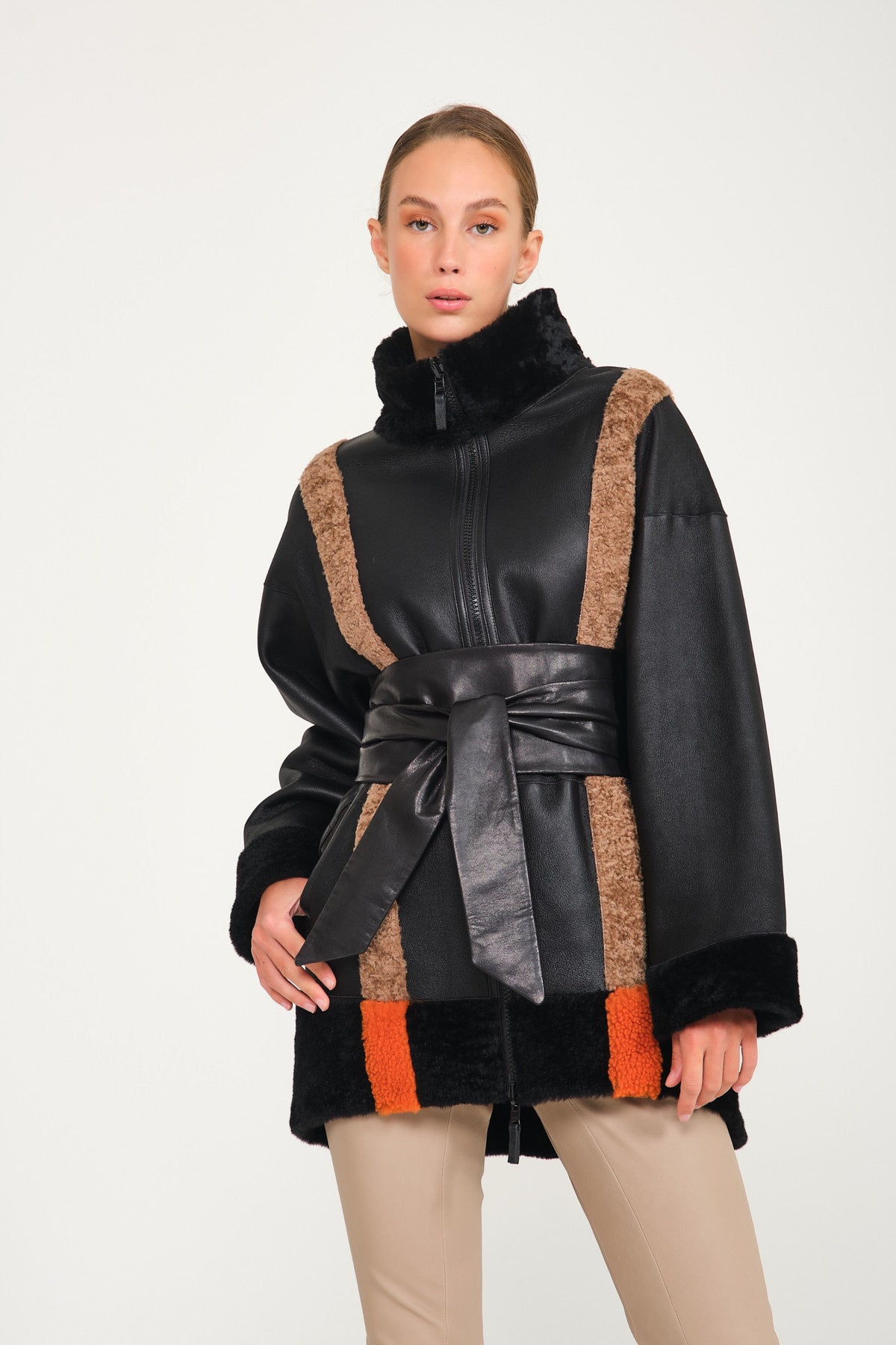 Products By Louis Vuitton: Wide Collar Sleek Cape Coat
