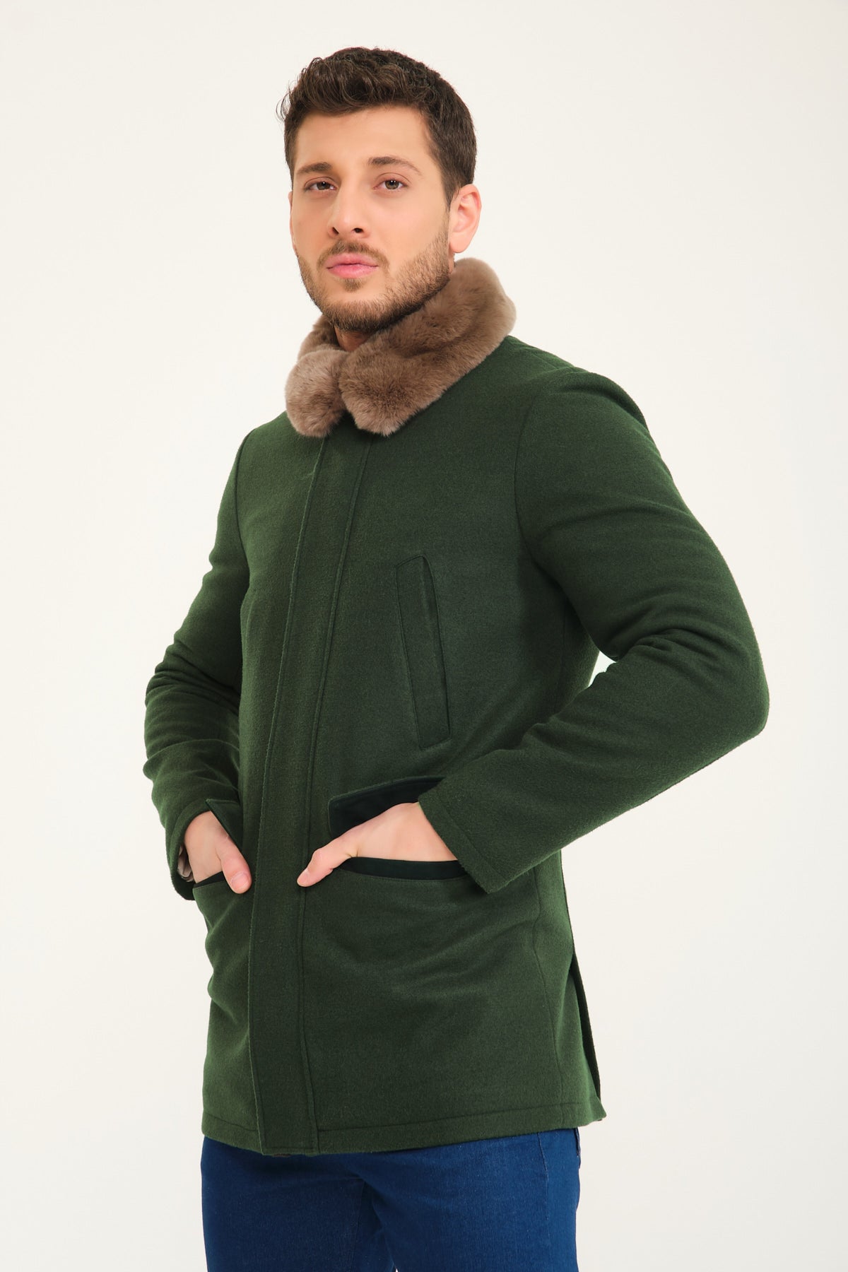 Sherwood Green Wool Coat