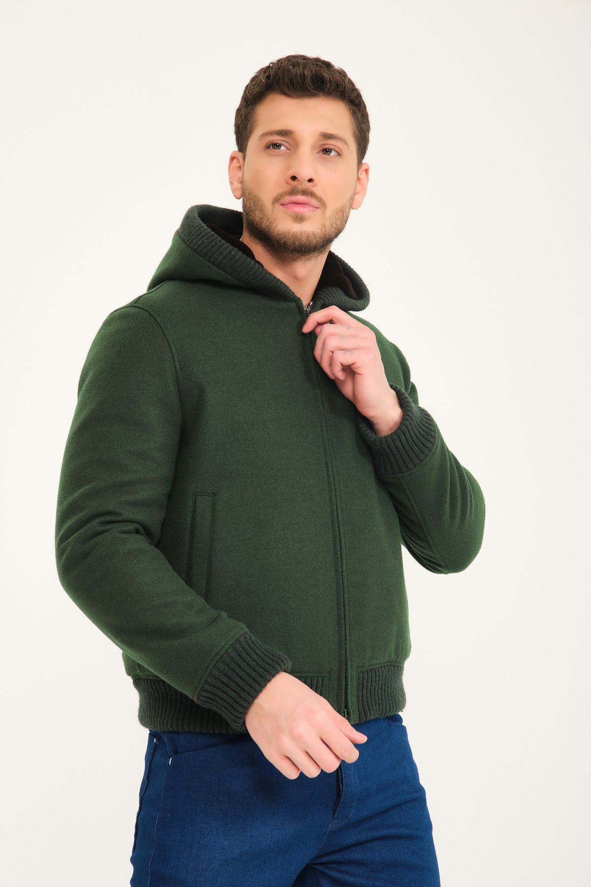 Sherwood Green Wool Jacket