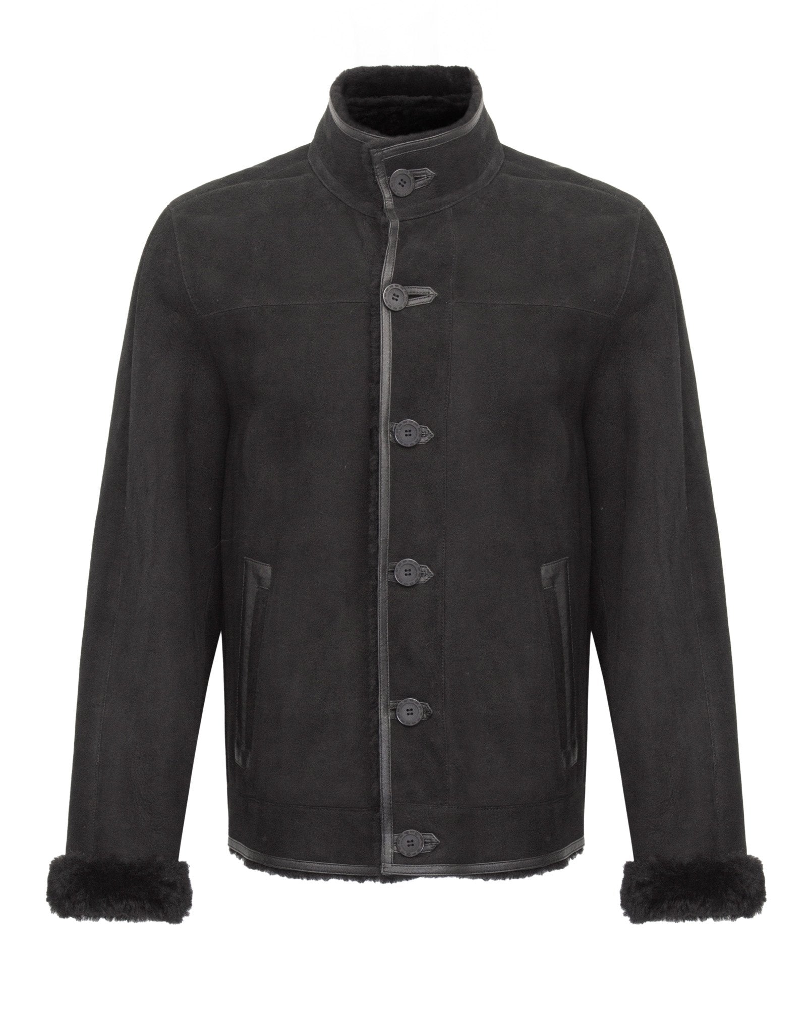 Black Long Leather Jacket