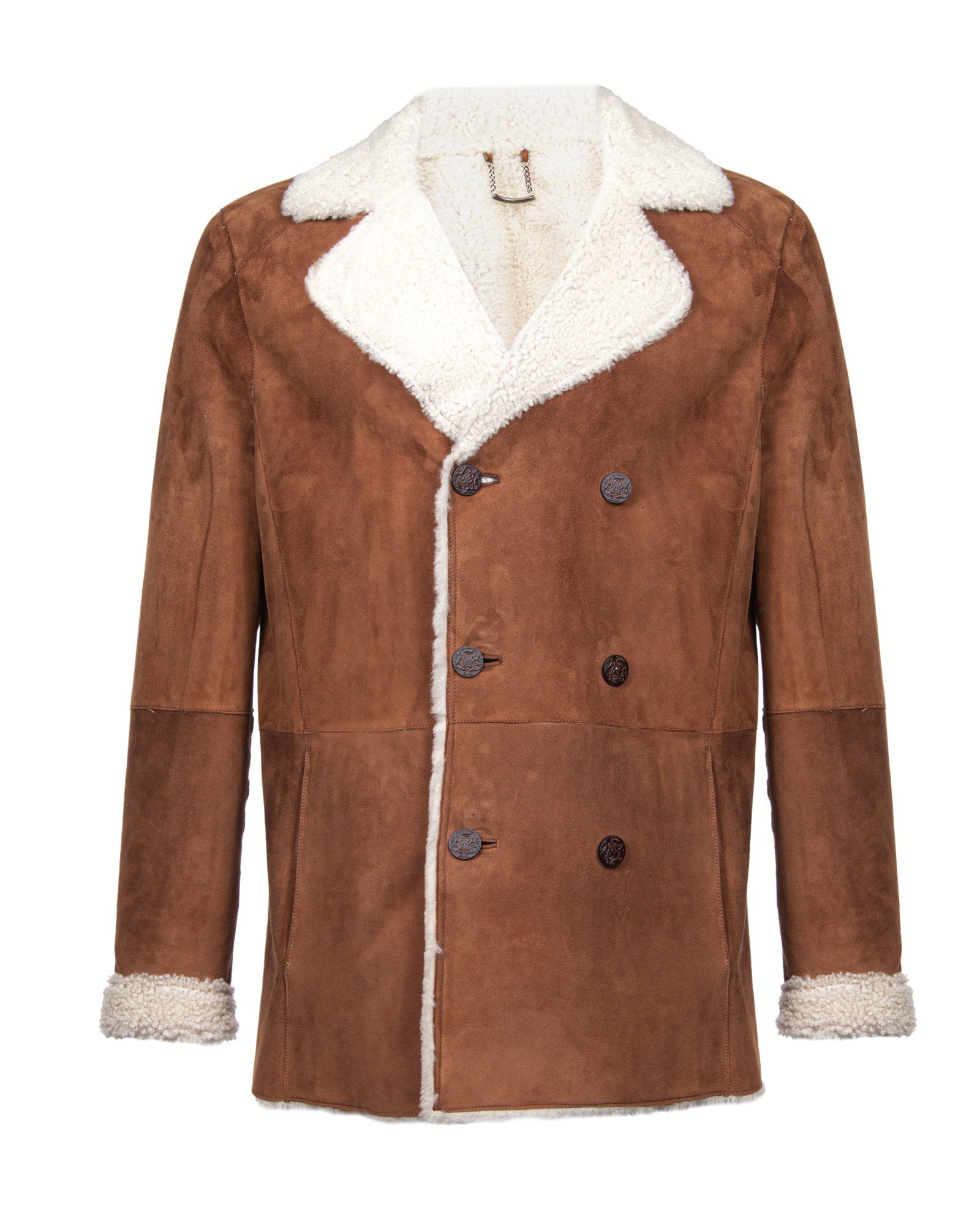 Brown Suede Coat