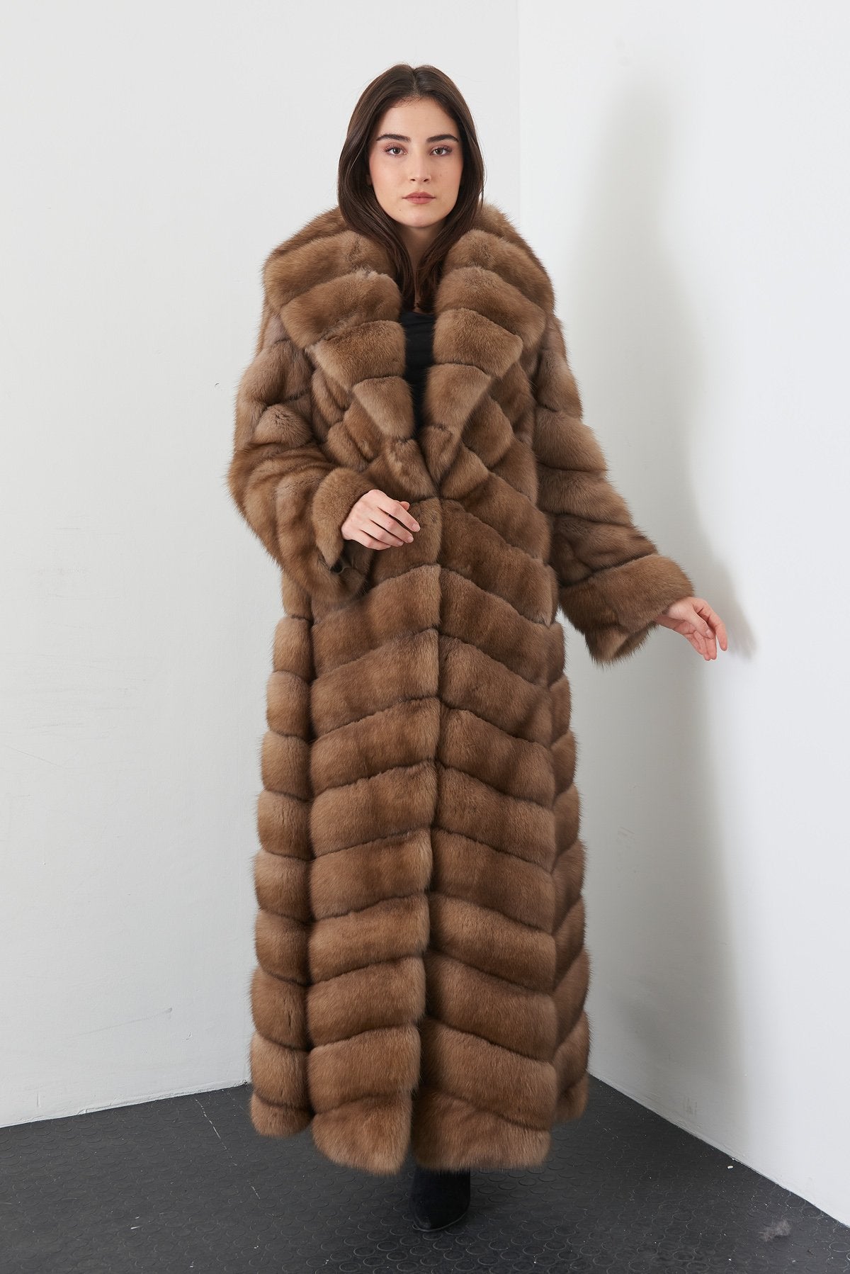 Adamo Double Face Mink Fur Coat