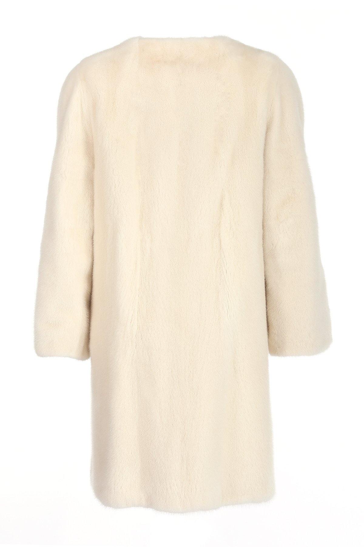 Pearl Mink Fur Coat