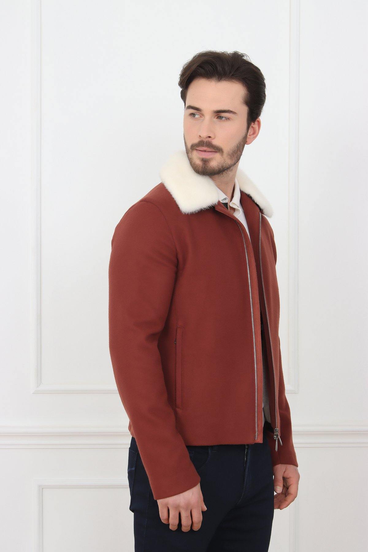Terracotta Wool Jacket